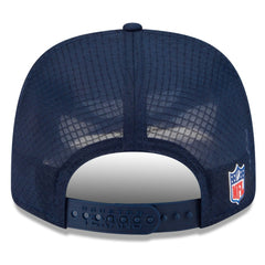 Dallas Cowboys New Era 2025 Sideline Throwback 9SEVENTY Trucker Adjustable Hat - Navy Hats