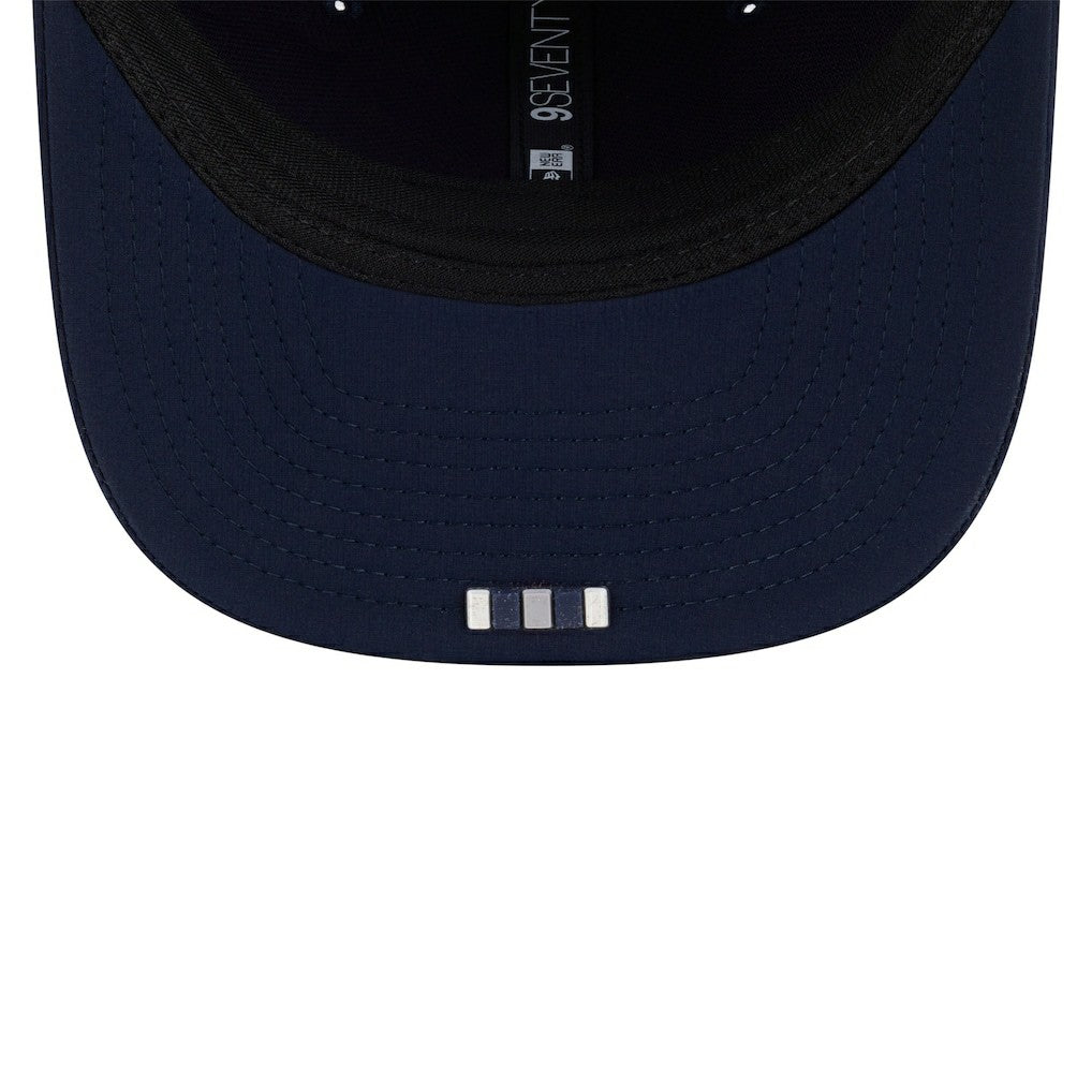 Dallas Cowboys New Era 2025 Sideline Throwback 9SEVENTY Trucker Adjustable Hat - Navy Hats