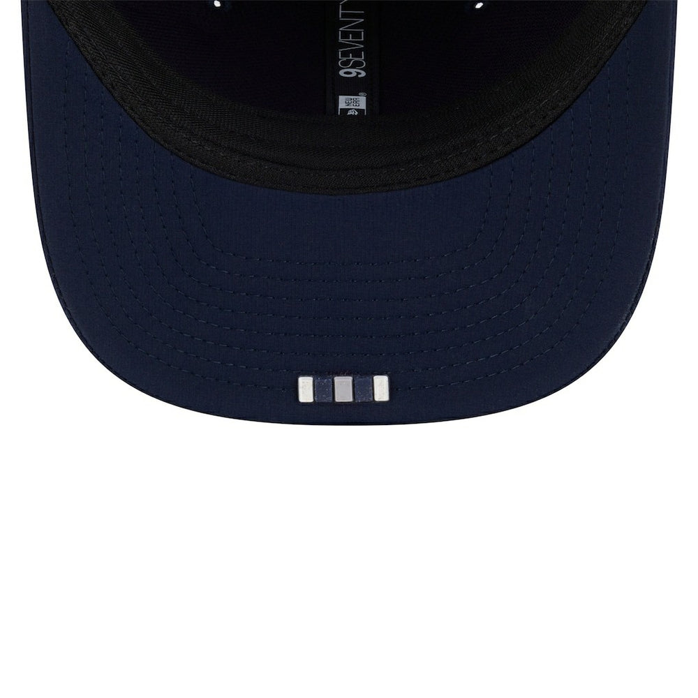 Dallas Cowboys New Era 2025 Sideline Throwback 9SEVENTY Trucker Adjustable Hat - Navy Hats
