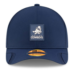 Dallas Cowboys New Era 2025 Sideline Throwback M-Crown 9FORTY Adjustable Hat - Navy Hats