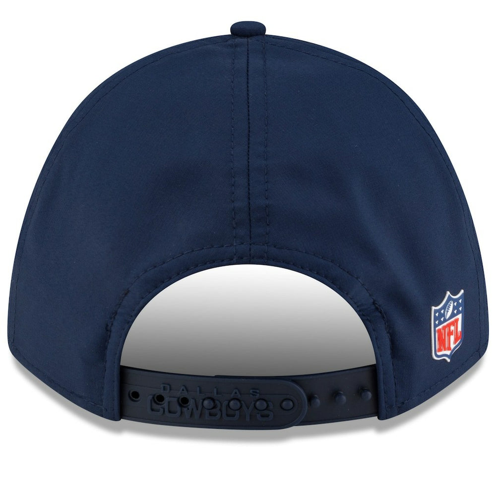Dallas Cowboys New Era 2025 Sideline Throwback M-Crown 9FORTY Adjustable Hat - Navy Hats