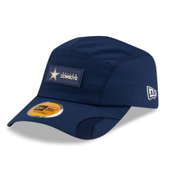 Dallas Cowboys New Era 2025 Sideline Runner Adjustable Hat - Navy Hats