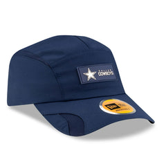 Dallas Cowboys New Era 2025 Sideline Runner Adjustable Hat - Navy Hats