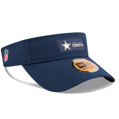 Dallas Cowboys New Era 2025 Sideline Visor - Navy