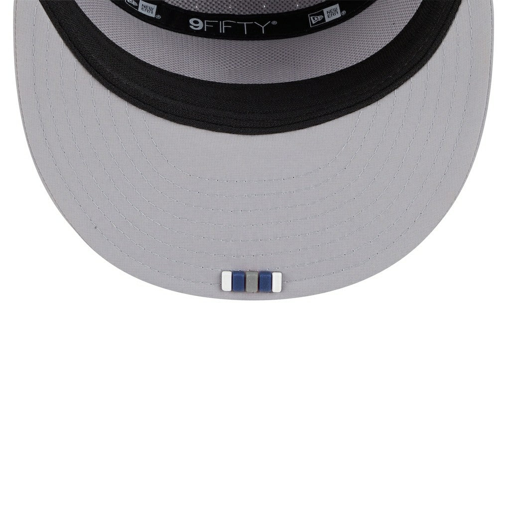 Dallas Cowboys New Era 2025 Sideline Split Panel 9FIFTY Snapback Hat - Gray Hats