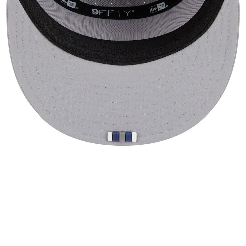 Dallas Cowboys New Era 2025 Sideline Split Panel 9FIFTY Snapback Hat - Gray Hats