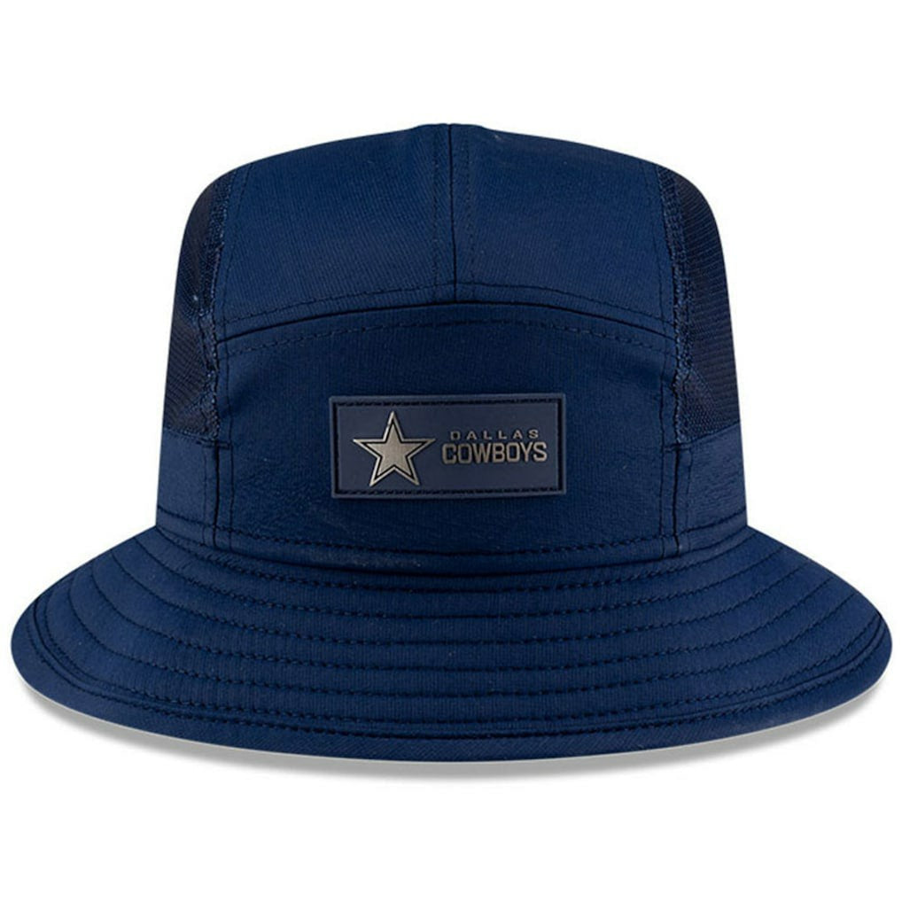 Dallas Cowboys New Era 2025 Sideline Bucket Hat - Navy Hats