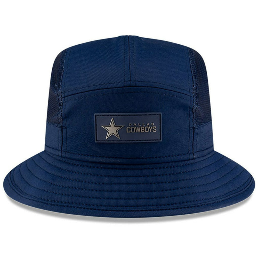 Dallas Cowboys New Era 2025 Sideline Bucket Hat - Navy Hats