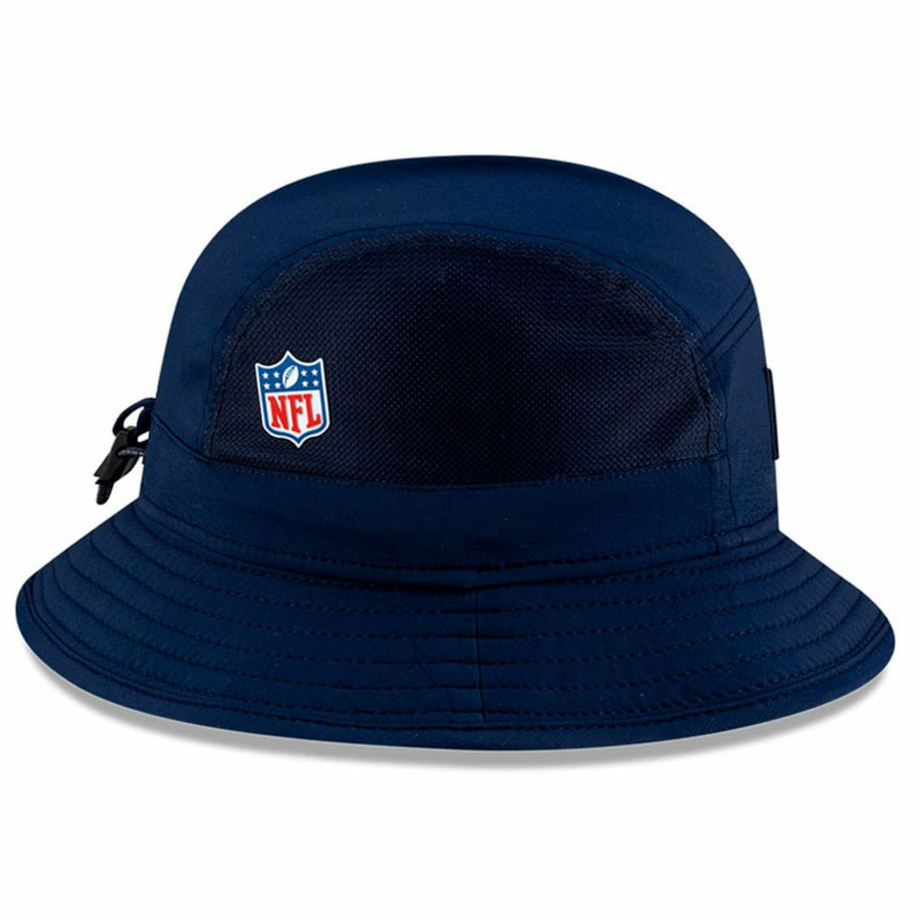 Dallas Cowboys New Era 2025 Sideline Bucket Hat - Navy Hats