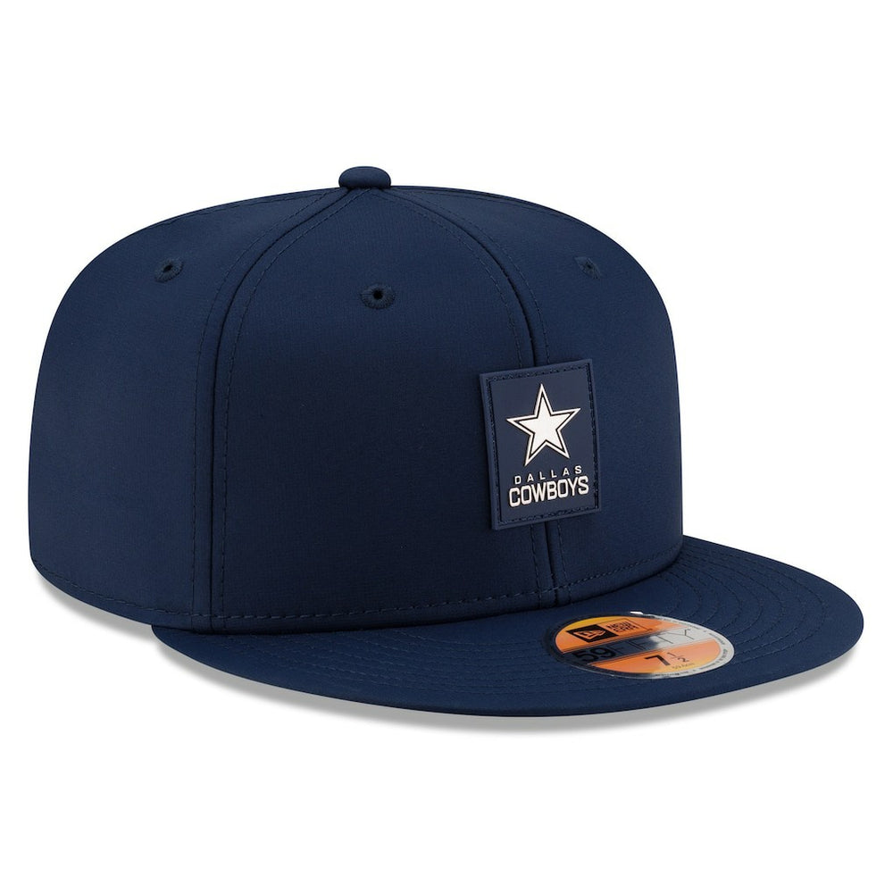 Dallas Cowboys New Era 2025 Sideline 59FIFTY Fitted Hat - Navy Hats