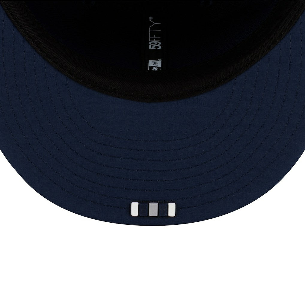 Dallas Cowboys New Era 2025 Sideline 59FIFTY Fitted Hat - Navy Hats