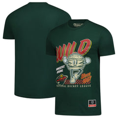 Minnesota Wild Mitchell & Ness Local Food T-Shirt - Green | US 202629807