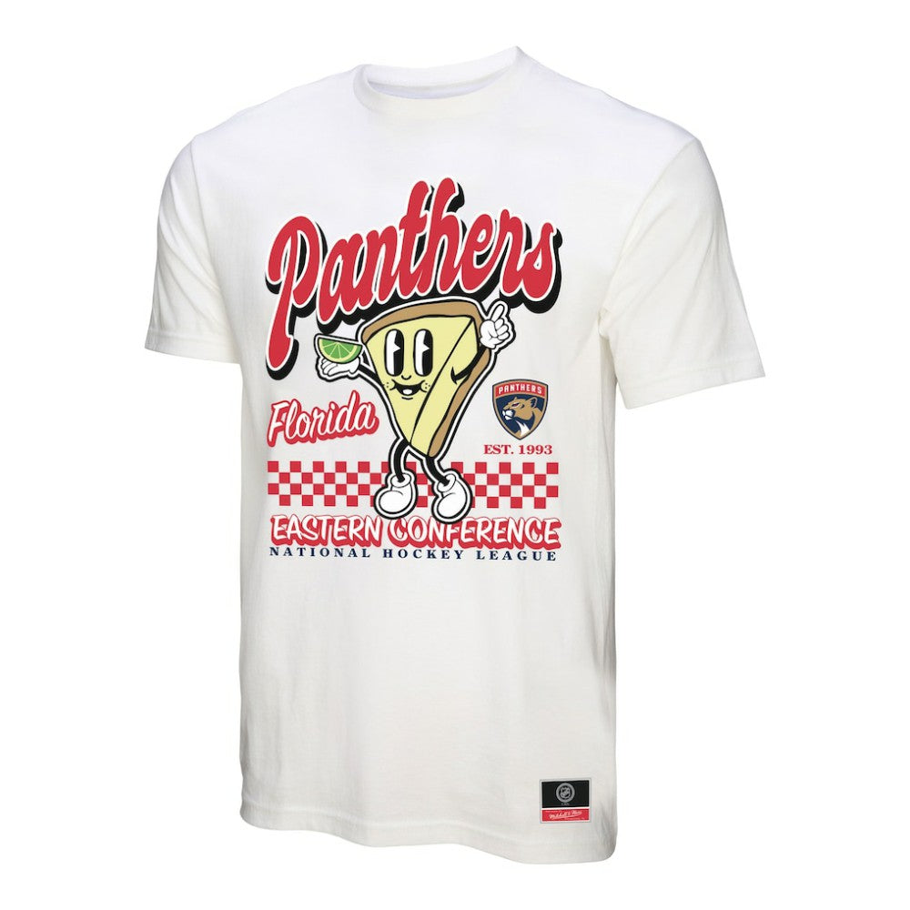 Florida Panthers Mitchell & Ness Local Food T-Shirt - White | US 202629827