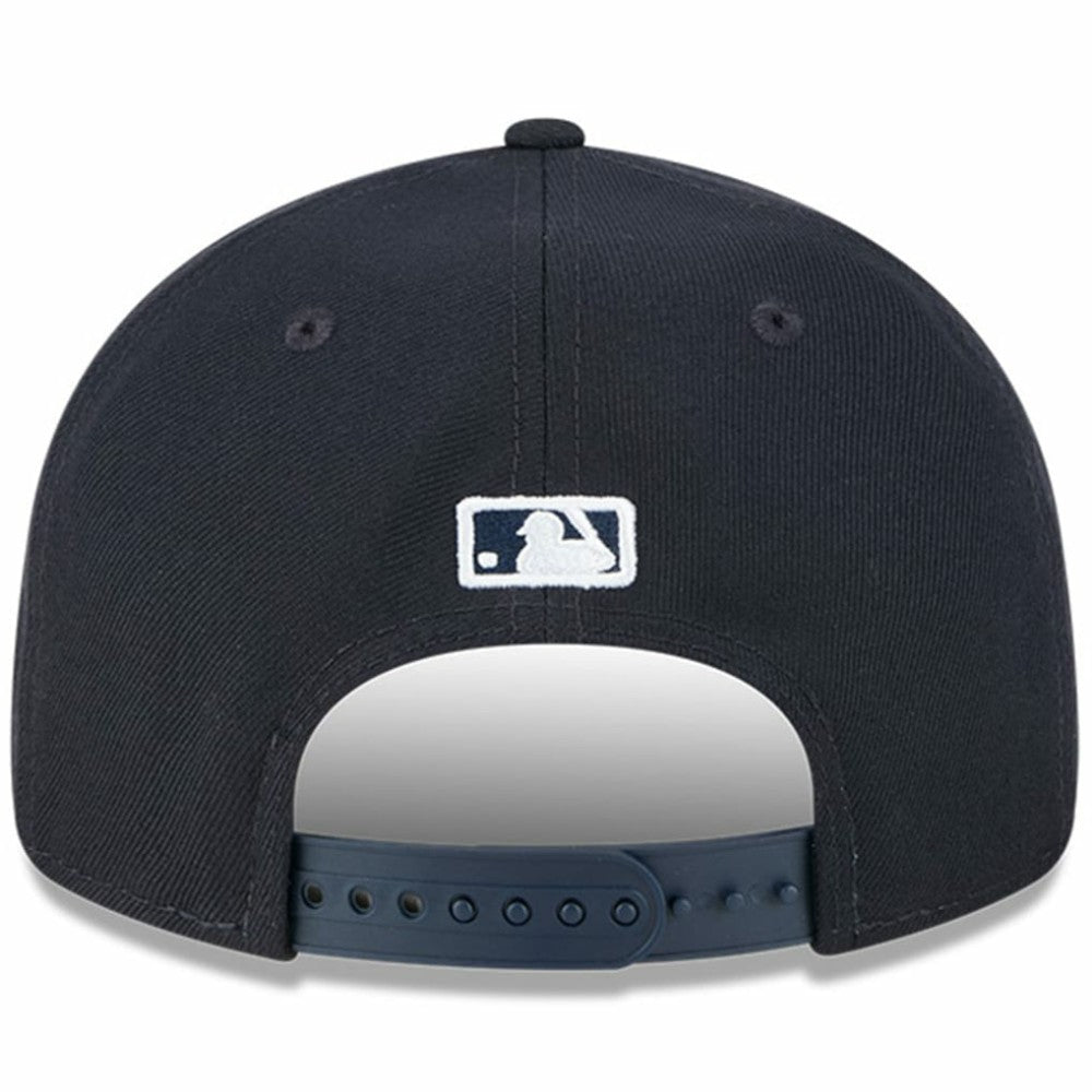 Atlanta Braves New Era Baseball Hall of Fame Retro Crown 9FIFTY Adjustable Hat - Navy Hats