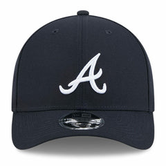 Atlanta Braves New Era Baseball Hall of Fame 9FORTY M-Crown Adjustable Hat - Navy Hats