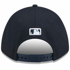 Atlanta Braves New Era Baseball Hall of Fame 9FORTY M-Crown Adjustable Hat - Navy Hats
