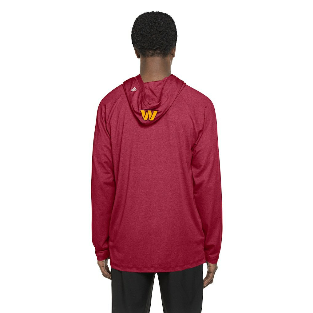 Washington Commanders New Era Functional Fandom Hoodie - Burgundy Hoodies