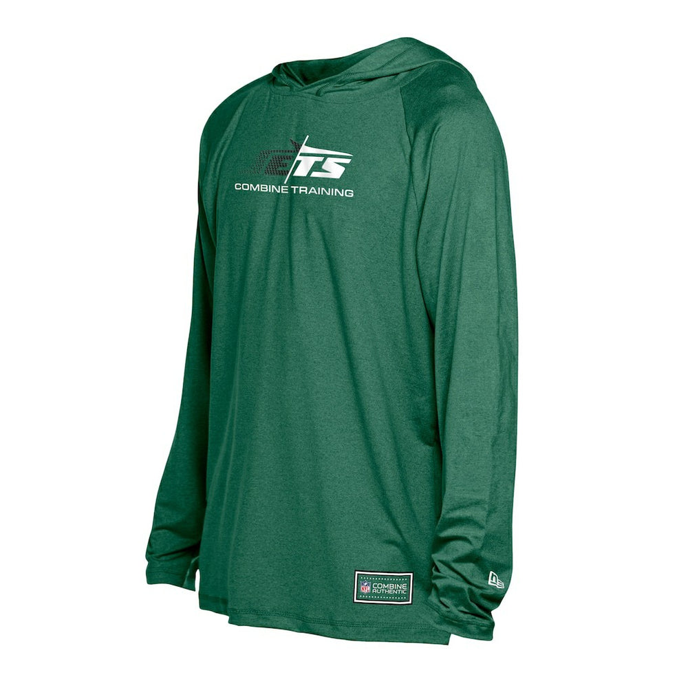 New York Jets New Era Functional Fandom Hoodie - Green Hoodies