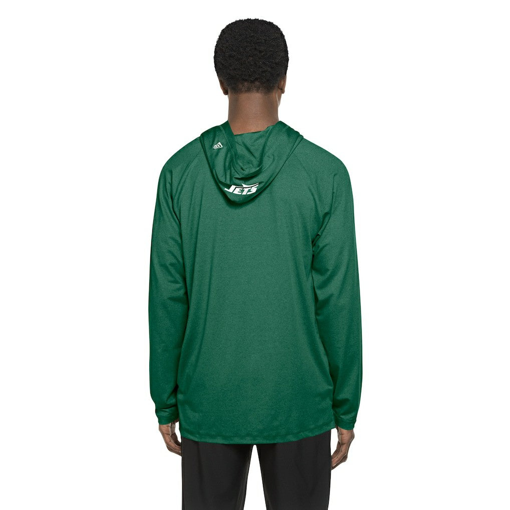 New York Jets New Era Functional Fandom Hoodie - Green Hoodies