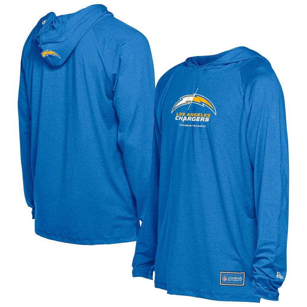 Los Angeles Chargers New Era Functional Fandom Hoodie - Blue Hoodies