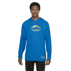 Los Angeles Chargers New Era Functional Fandom Hoodie - Blue Hoodies