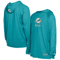 Miami Dolphins New Era Functional Fandom Hoodie - Aqua Hoodies