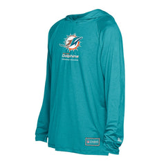 Miami Dolphins New Era Functional Fandom Hoodie - Aqua Hoodies