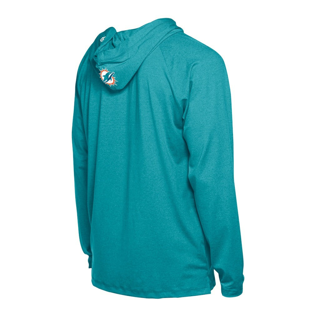 Miami Dolphins New Era Functional Fandom Hoodie - Aqua Hoodies