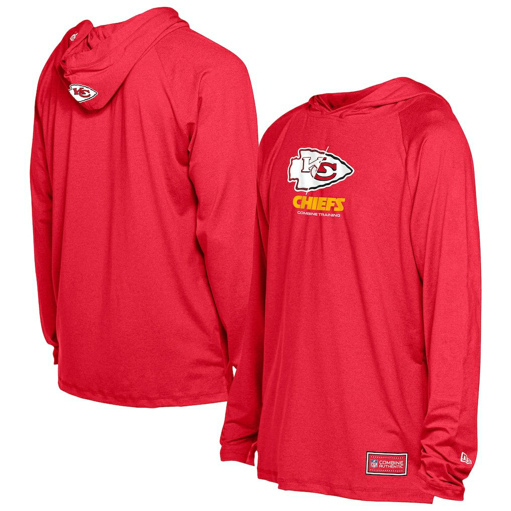 Kansas City Chiefs New Era Functional Fandom Hoodie - Red Hoodies