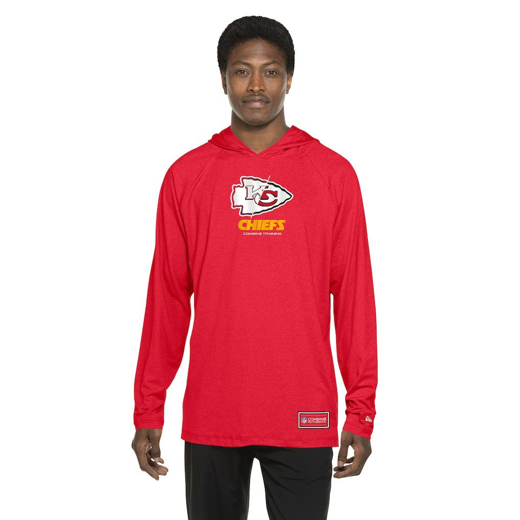 Kansas City Chiefs New Era Functional Fandom Hoodie - Red Hoodies