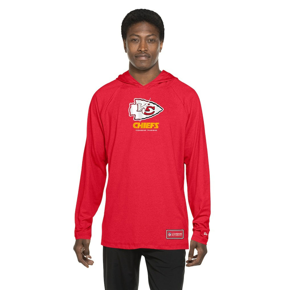 Kansas City Chiefs New Era Functional Fandom Hoodie - Red Hoodies