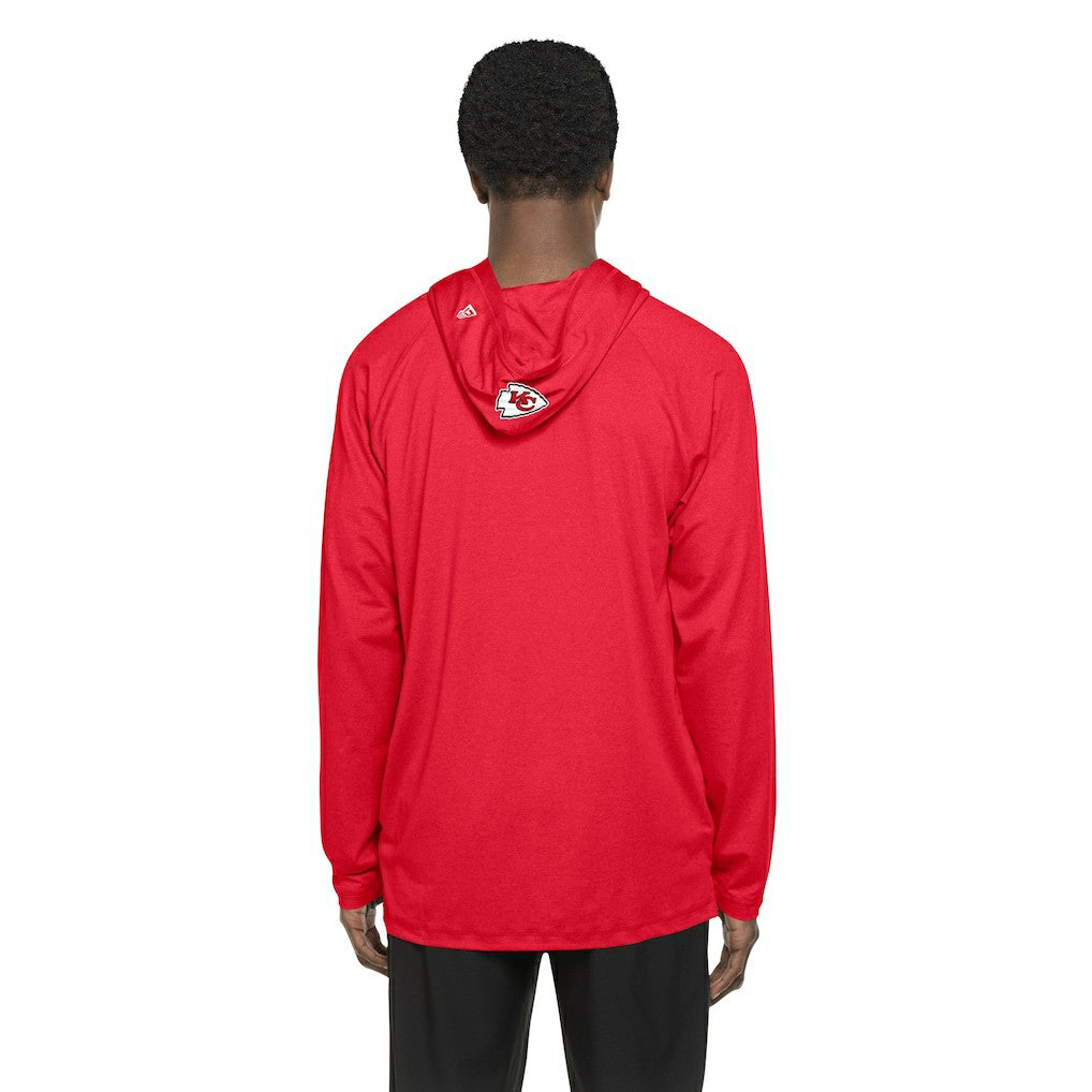 Kansas City Chiefs New Era Functional Fandom Hoodie - Red Hoodies
