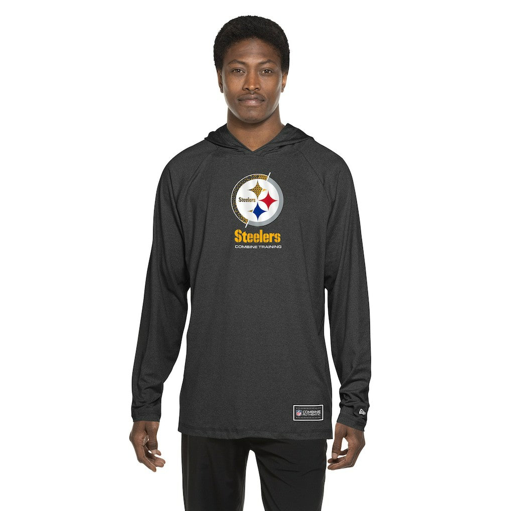 Pittsburgh Steelers New Era Functional Fandom Hoodie - Black Hoodies