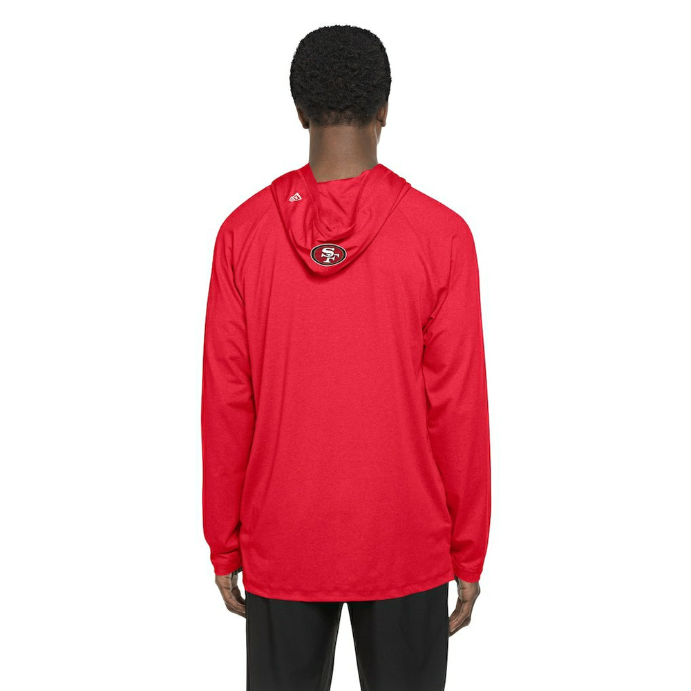 San Francisco 49ers New Era Functional Fandom Hoodie - Scarlet Hoodies
