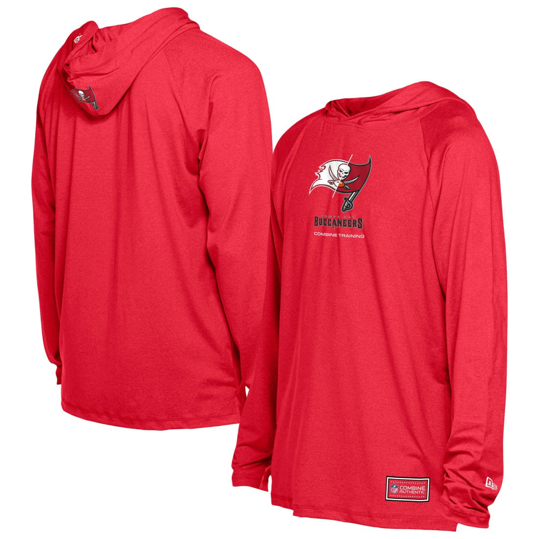 Tampa Bay Buccaneers New Era Functional Fandom Hoodie - Red Hoodies