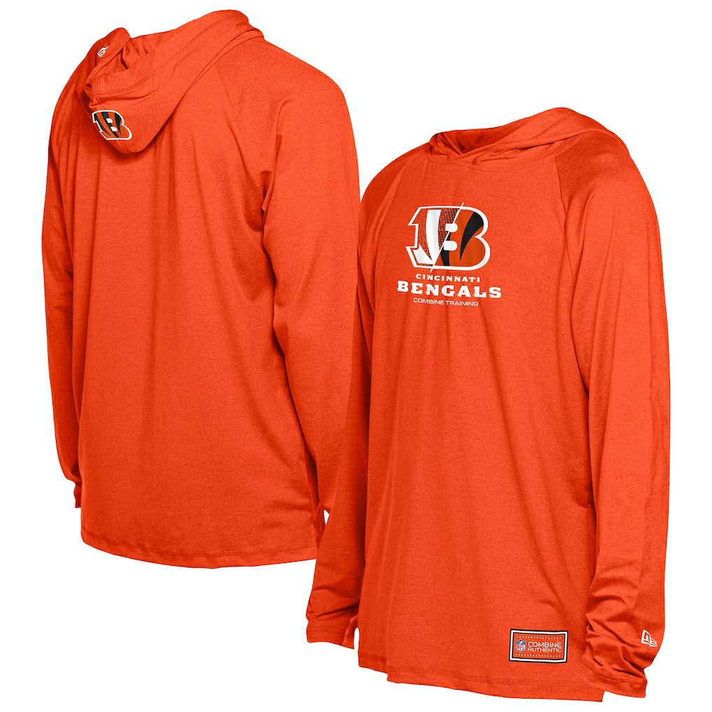 Cincinnati Bengals New Era Functional Fandom Hoodie - Orange Hoodies