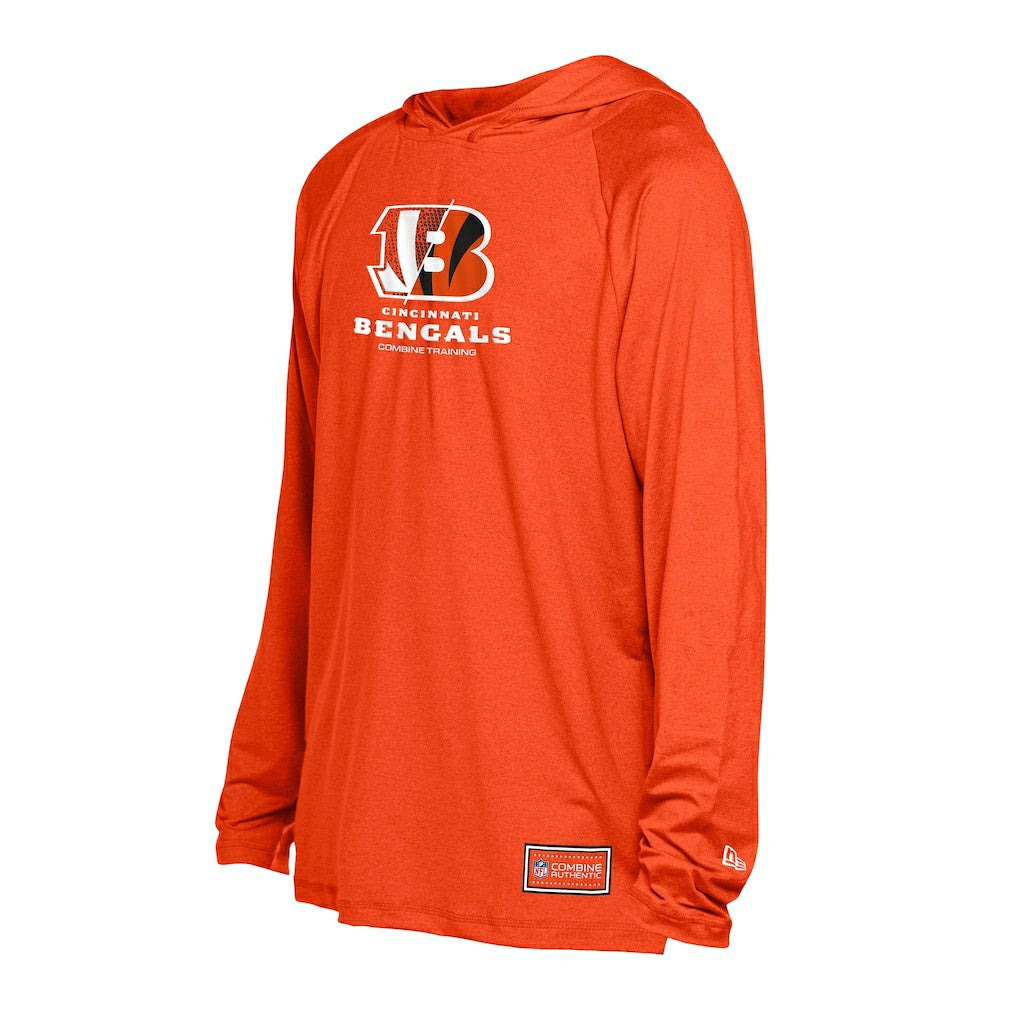 Cincinnati Bengals New Era Functional Fandom Hoodie - Orange Hoodies