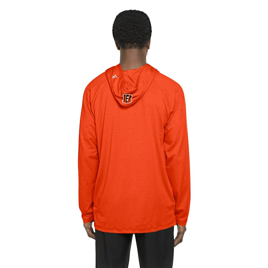 Cincinnati Bengals New Era Functional Fandom Hoodie - Orange Hoodies