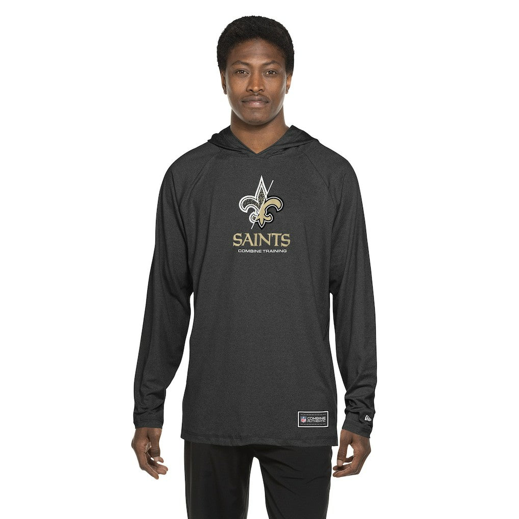 New Orleans Saints New Era Functional Fandom Hoodie - Black Hoodies