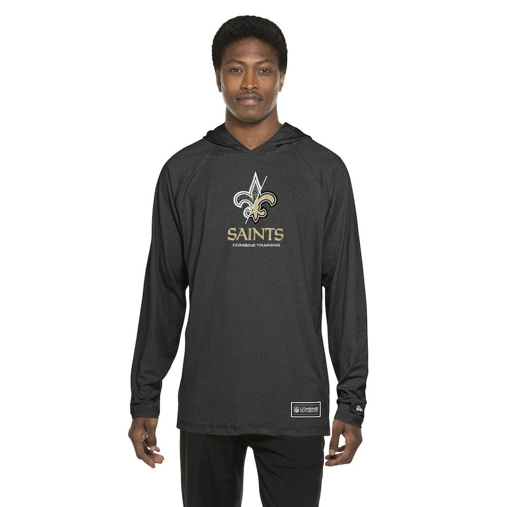New Orleans Saints New Era Functional Fandom Hoodie - Black Hoodies