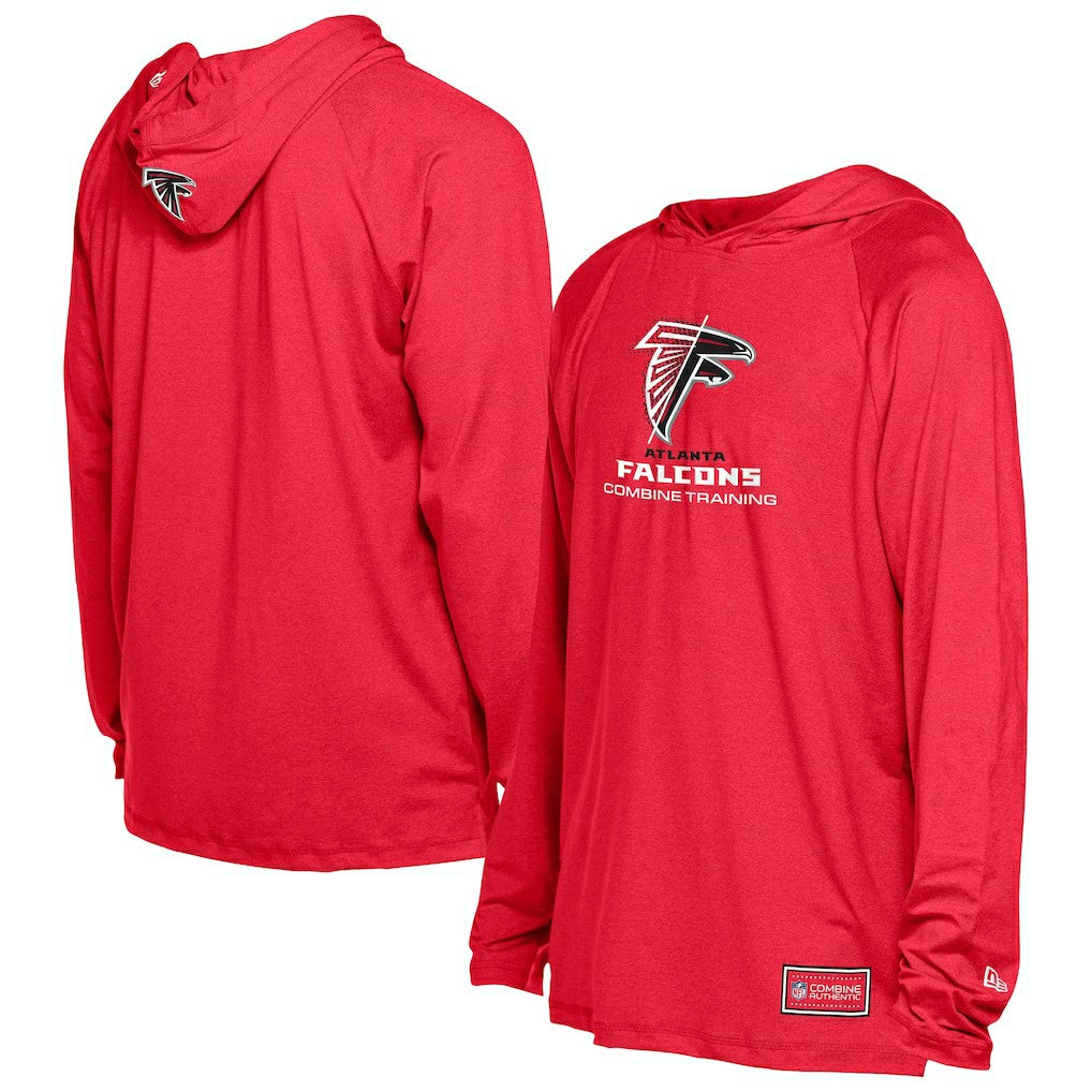 Atlanta Falcons New Era Functional Fandom Hoodie - Red Hoodies