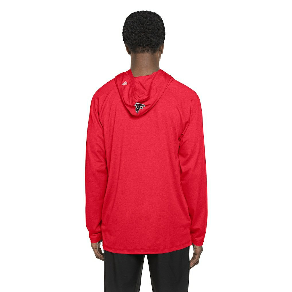 Atlanta Falcons New Era Functional Fandom Hoodie - Red Hoodies