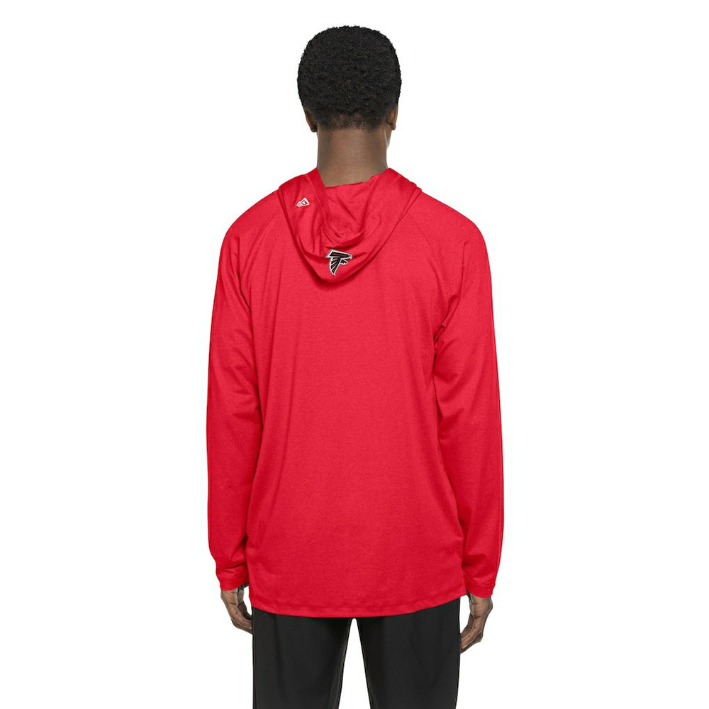 Atlanta Falcons New Era Functional Fandom Hoodie - Red Hoodies