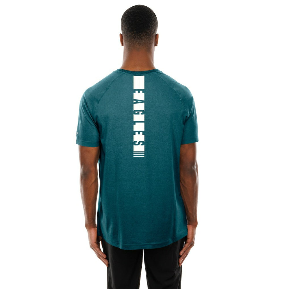 Philadelphia Eagles New Era Functional Fandom Reflective T-Shirt - Midnight Green T-shirts