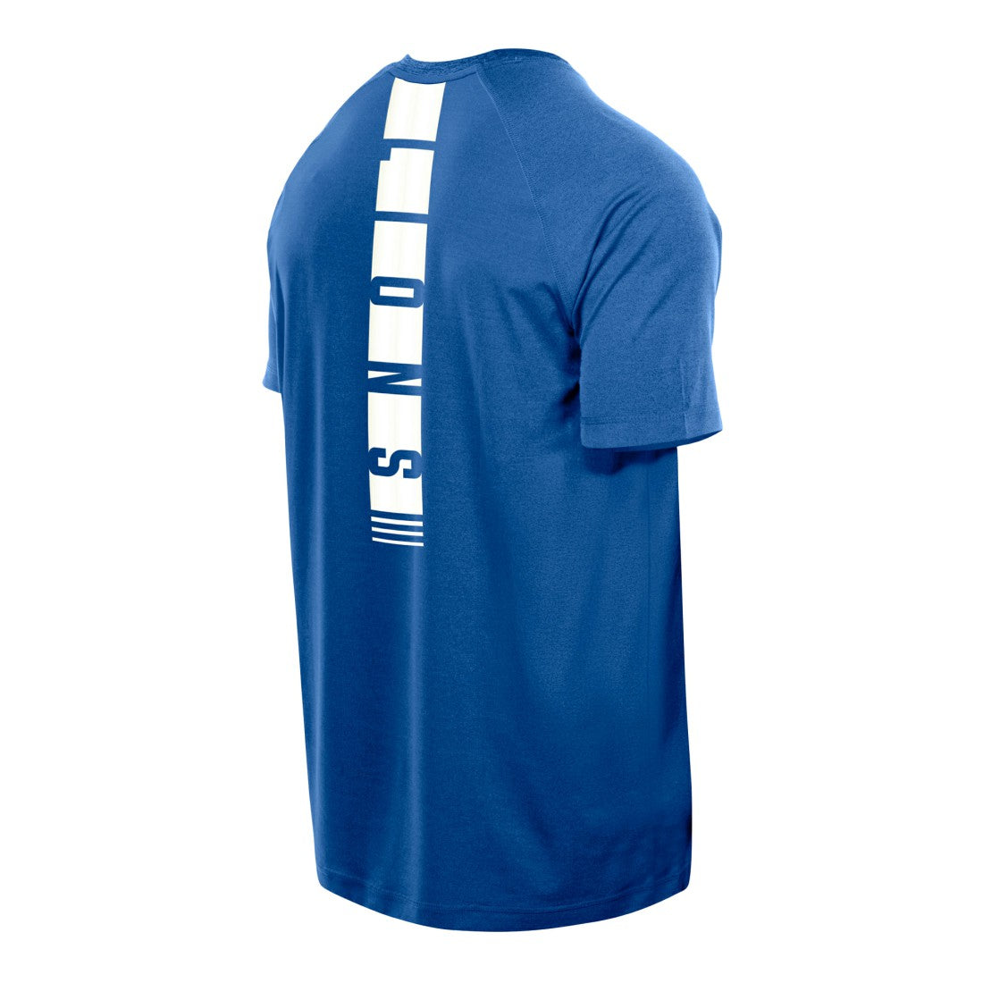 Detroit Lions New Era Functional Fandom Reflective T-Shirt - Blue T-shirts