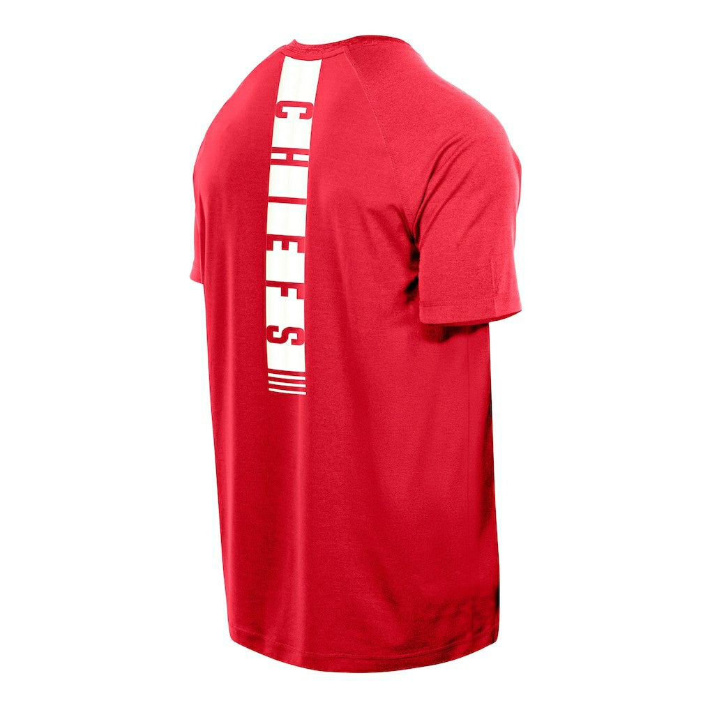 Kansas City Chiefs New Era Functional Fandom Reflective T-Shirt - Red T-shirts