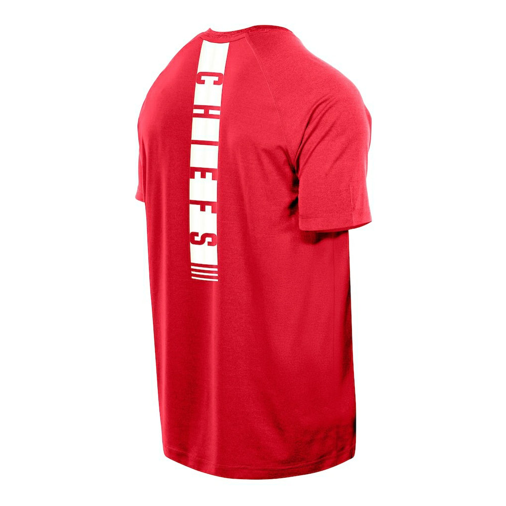 Kansas City Chiefs New Era Functional Fandom Reflective T-Shirt - Red T-shirts