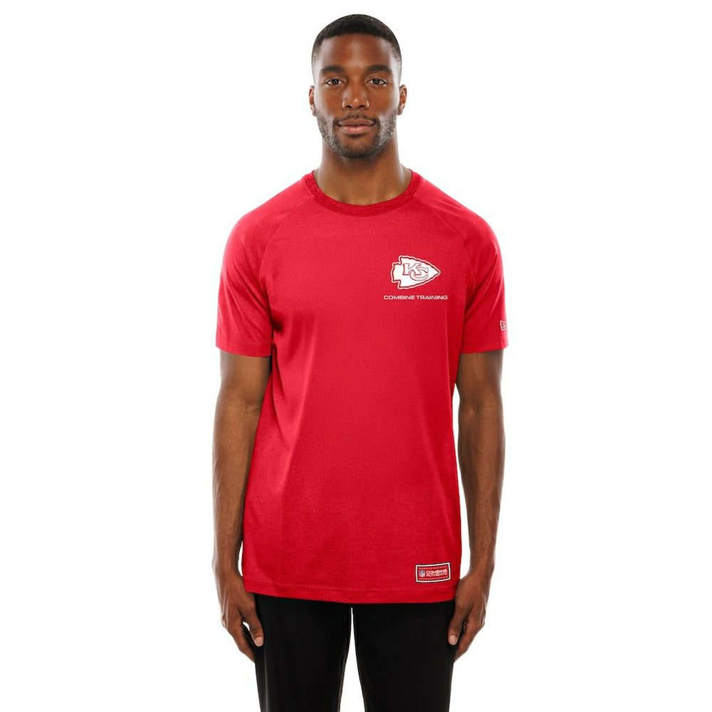 Kansas City Chiefs New Era Functional Fandom Reflective T-Shirt - Red T-shirts