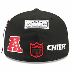 Kansas City Chiefs New Era x Alpha Industries 59FIFTY Fitted Hat - Black Hats