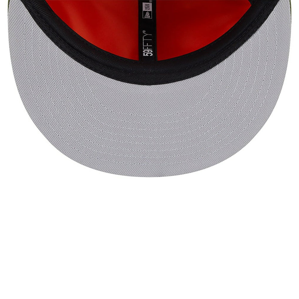 San Francisco 49ers New Era x Alpha Industries Dog Ears 59FIFTY Fitted Hat - Olive Hats